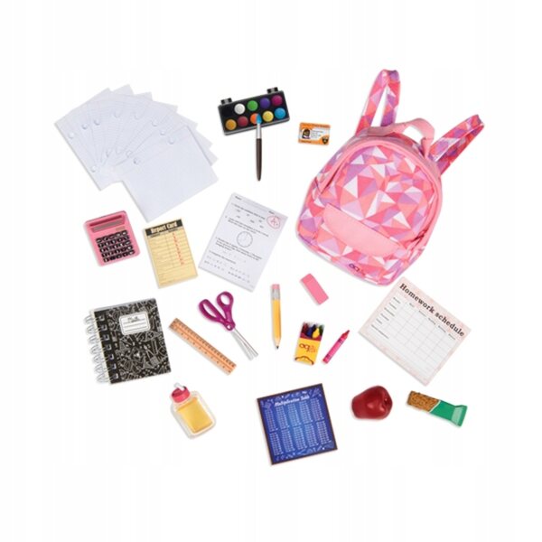 Set di accessori Our Generation Off to School per bambini dai 3 anni in su