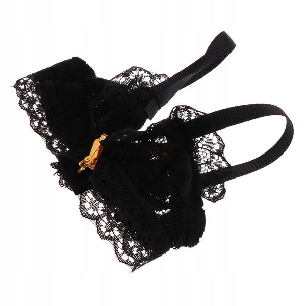 Biustonosso BJD Schwarze Spitze für 1/3 SD Puppen, Mode-Dessous-Set
