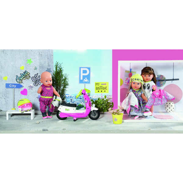 Baby Born City Kleidungsset für 43 cm große Puppen – farbenfrohe und weiche Accessoires