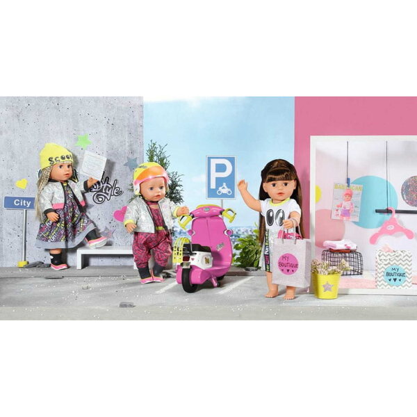 Baby Born City Kleidungsset für 43 cm große Puppen – farbenfrohe und weiche Accessoires