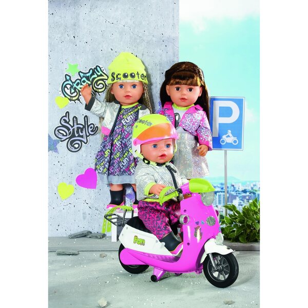 Baby Born City Kleidungsset für 43 cm große Puppen – farbenfrohe und weiche Accessoires
