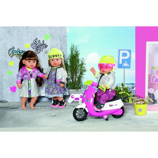 Baby Born City Kleidungsset für 43 cm große Puppen – farbenfrohe und weiche Accessoires