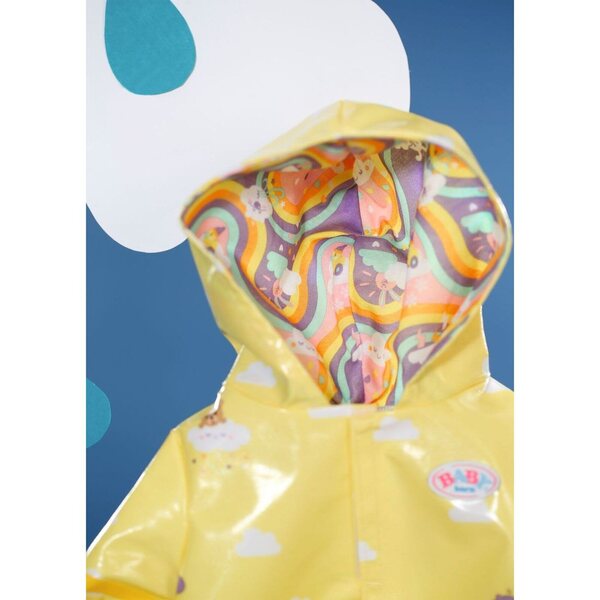 Baby Born Deluxe Regenbekleidungsset 43 cm Gelb für Puppen