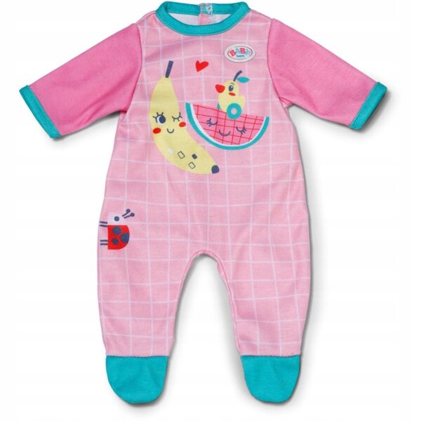 BABY born Rosa Pyjama für 36-cm-Puppen, leicht zu tragen und in leuchtenden Farben