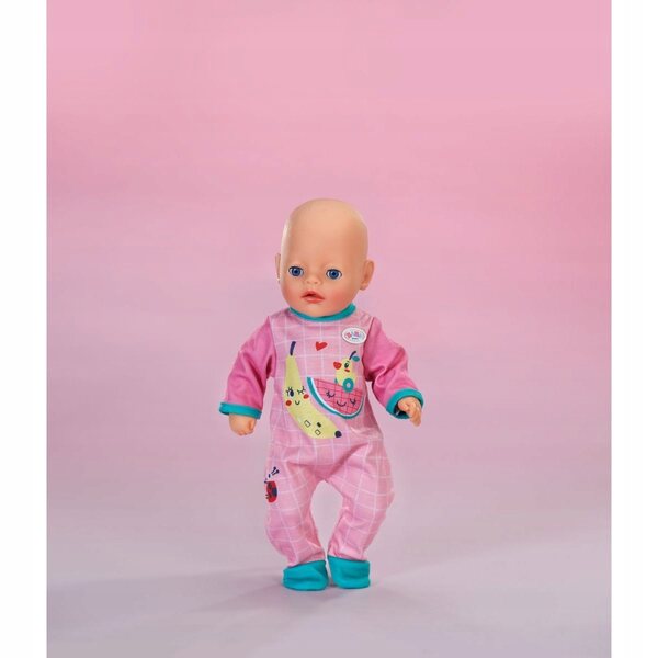 BABY born Rosa Pyjama für 36-cm-Puppen, leicht zu tragen und in leuchtenden Farben
