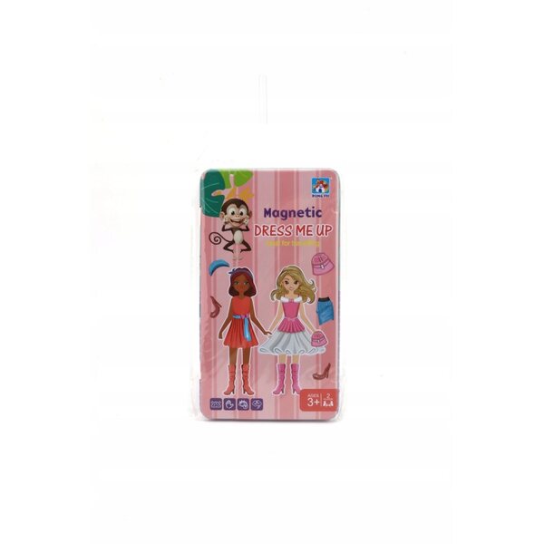 Gioco magnetico di abbigliamento per bambole in scatola per bambini da 3 anni