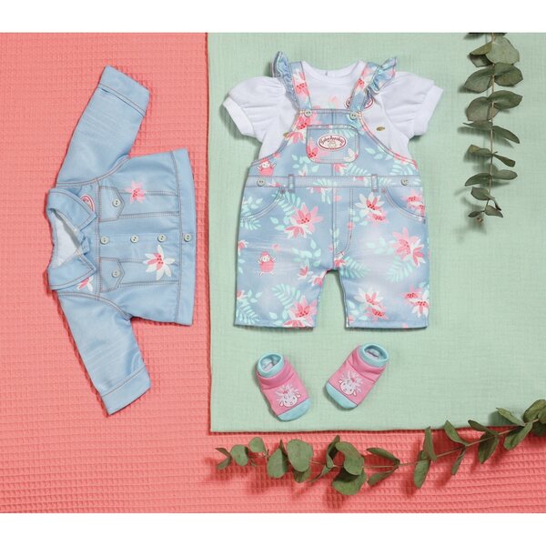 Baby Annabell Deluxe Jeans-Kleidungsset für 43 cm große Puppen