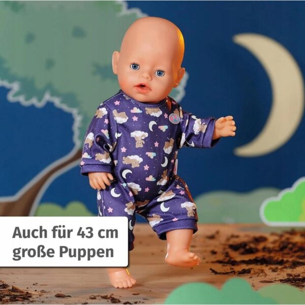 BABY Bär geboren mit hellem Pyjama für Kinder ab 12 Monaten