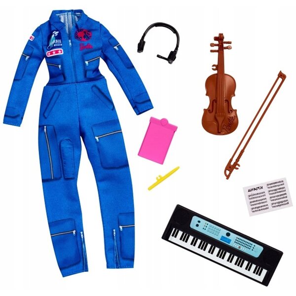 Mattel Barbie Set Abbigliamento Carriera GLH57 - 8 esclusive tenute e accessori