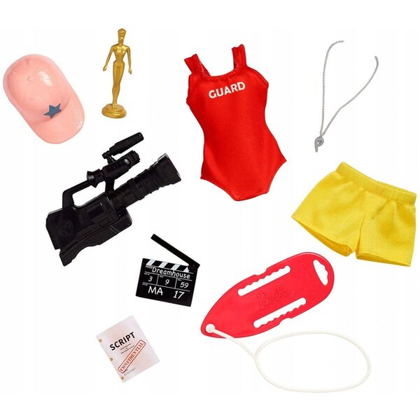 Mattel Barbie Set Abbigliamento Carriera GLH57 - 8 esclusive tenute e accessori