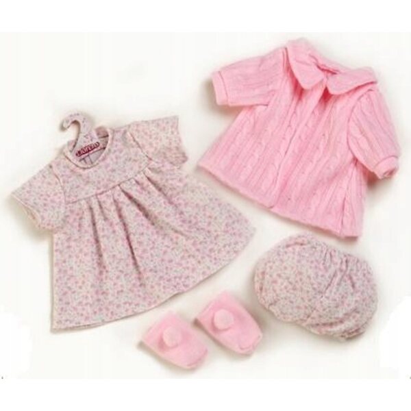 Llorens-Kleid für 43-cm-Puppe aus CE- und FSC-zertifiziertem Qualitätsmaterial