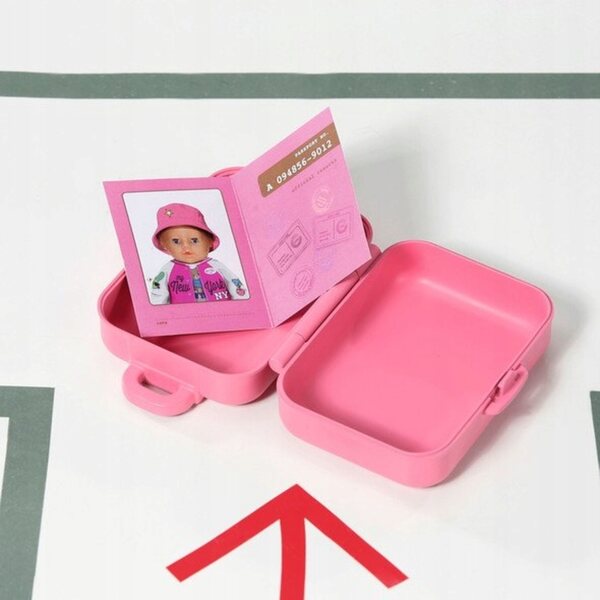 BABY born Reisekleidung 43 cm mit Koffer und Reisepass
