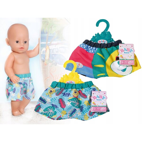 BABY Born Holiday Badeanzug-Set für Puppen 43 cm – farbige Varianten