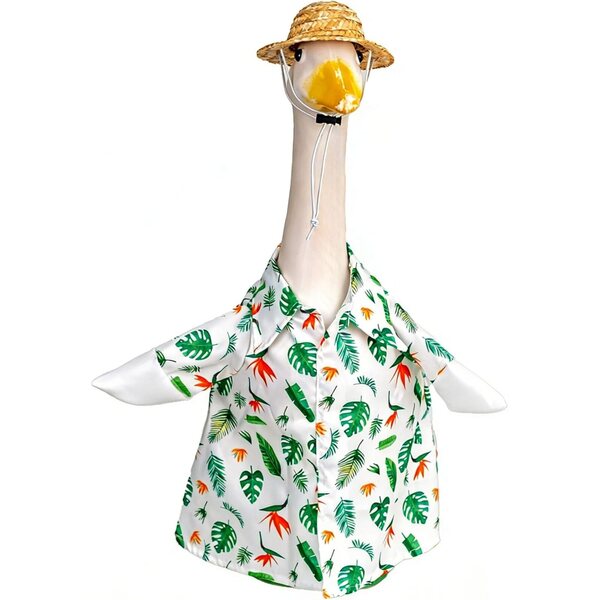 Festliche Gänsekostüme 17 cm für Weihnachten, Winter und St. Patrick's Day – komplettes Puppenmode-Set