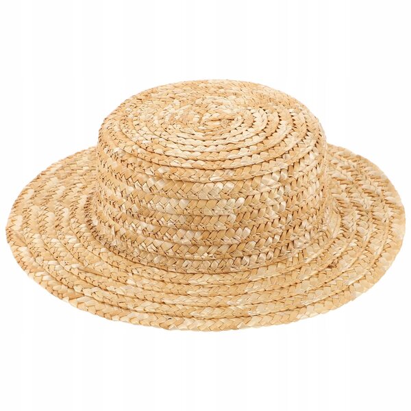Mini cappello di paglia intrecciato per decorazioni e artigianato DIY