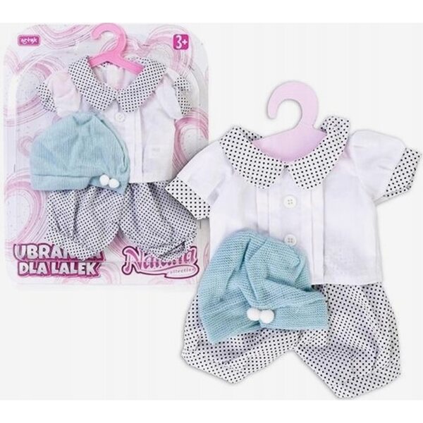 Bekleidungsset für 40-cm-Puppen mit Shorts, T-Shirt und Mütze