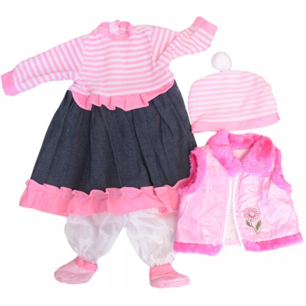Kleidung für eine 60-cm-Puppe – Adar-Kleidungsset, CE-zertifiziert