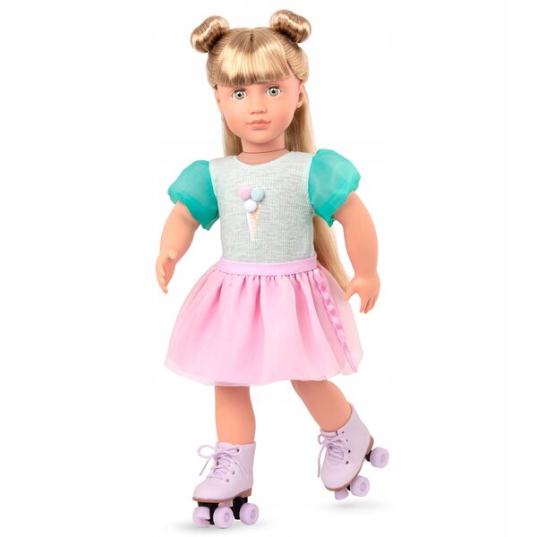 Our Generation Set Abiti per Bambole 46 cm con Motivo Gelato e Pattini