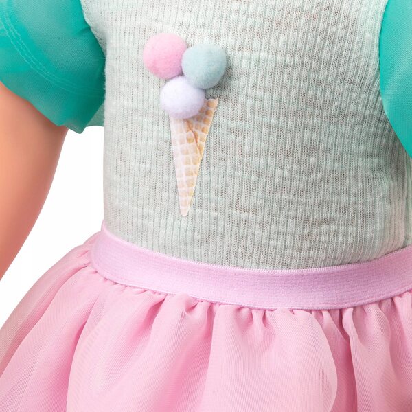 Our Generation Set Abiti per Bambole 46 cm con Motivo Gelato e Pattini