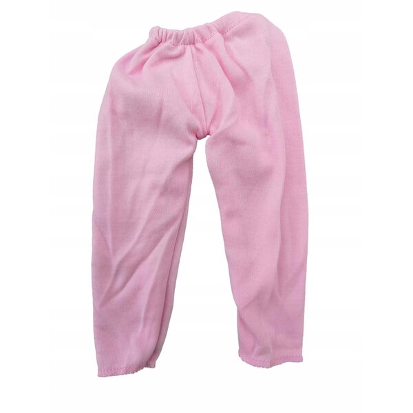 Abito da ballerina arcobaleno per bambola 45 cm con leggins rosa elastici