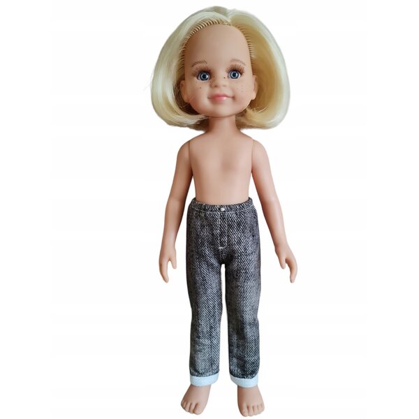 Jeanshose für Paola Reina Puppe 32 cm – Kleidung für spanische Puppen