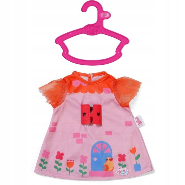 BABYborn Hausmuster-Kleid für 43 cm große Puppen, interaktives Kleid