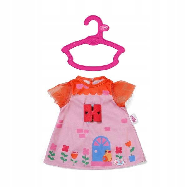 BABYborn Hausmuster-Kleid für 43 cm große Puppen, interaktives Kleid