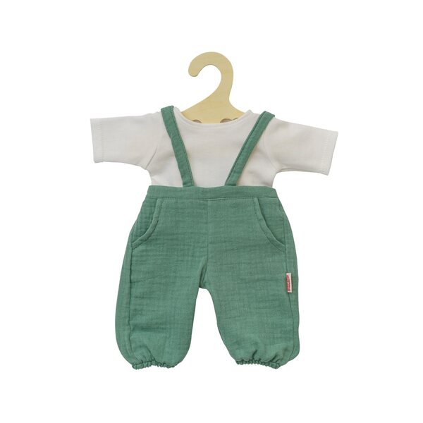Heless 2416 - Set 2 pezzi abbigliamento per bambole in cotone organico 35-45 cm