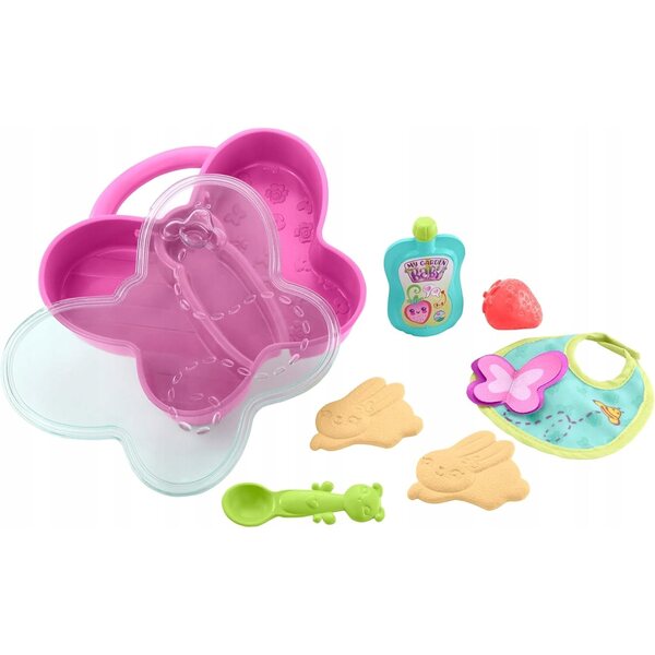 My Garden Baby Mattel set accessori per il pranzo e cura del bambolotto 3+