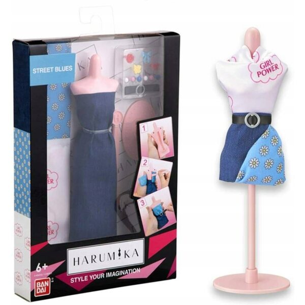 Harumika-Kreativset für Puppen: Erstellen und modifizieren Sie Kleidung ohne Nähen