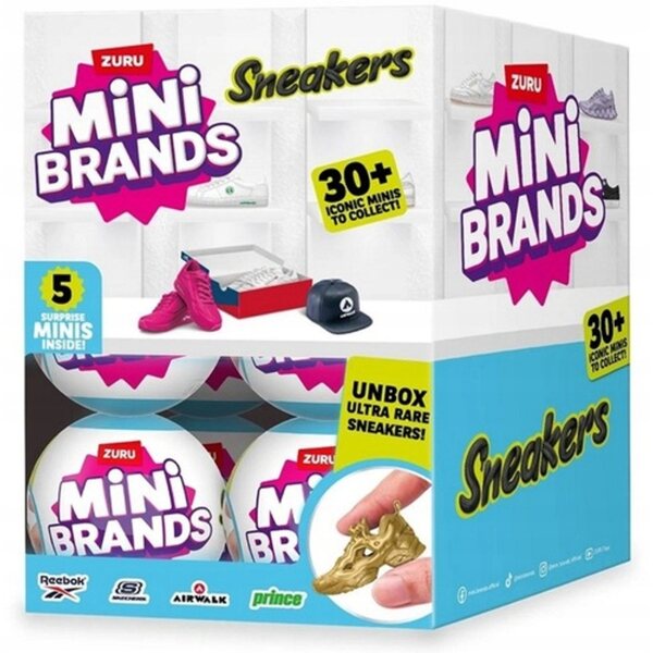 Mini-Marken-Sneaker: Kapseln mit 5 Mini-Sneakern – Serie 1