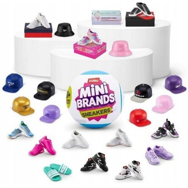 Mini-Marken-Sneaker: Kapseln mit 5 Mini-Sneakern – Serie 1