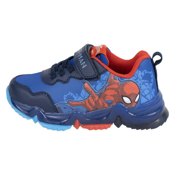 Kinder-Spider-Man-LED-Schuhe mit Blinklicht, Größe 32