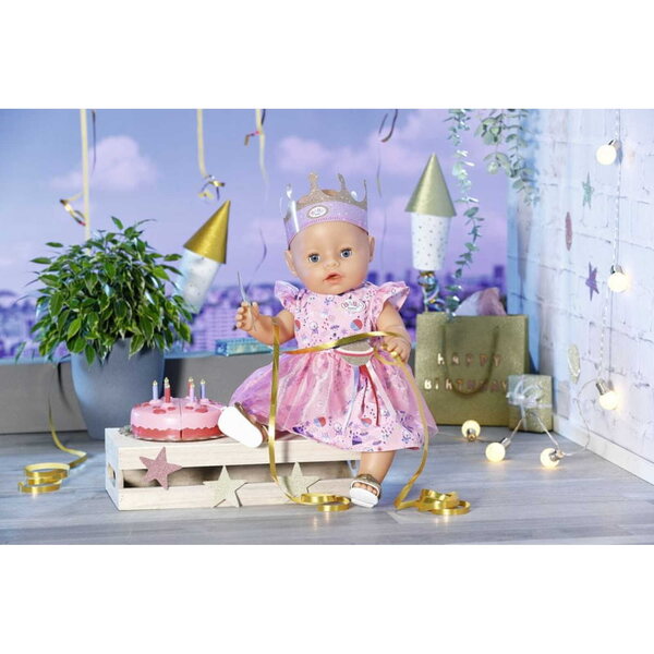 BABY born Komplettset Deluxe Birthday Edition 43 cm mit Kuchen und Zubehör