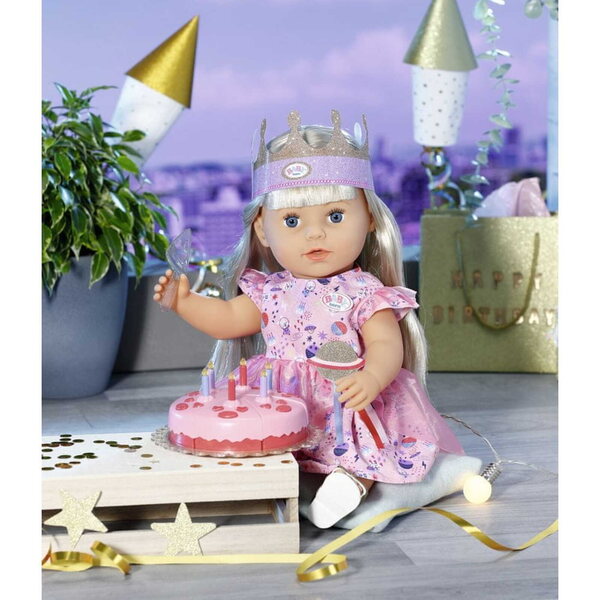 BABY born Komplettset Deluxe Birthday Edition 43 cm mit Kuchen und Zubehör