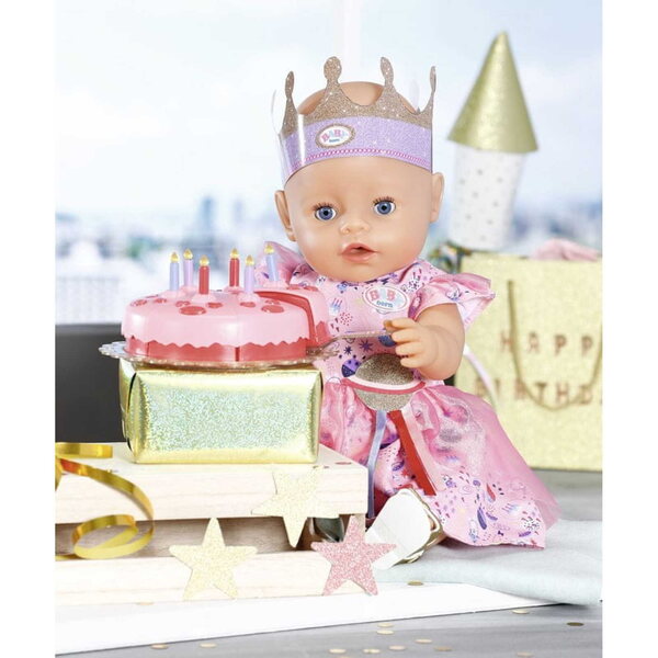 BABY born Komplettset Deluxe Birthday Edition 43 cm mit Kuchen und Zubehör