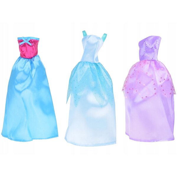 Modisches Bekleidungsset für Puppen mit Kleidung, Accessoires und Schmuck