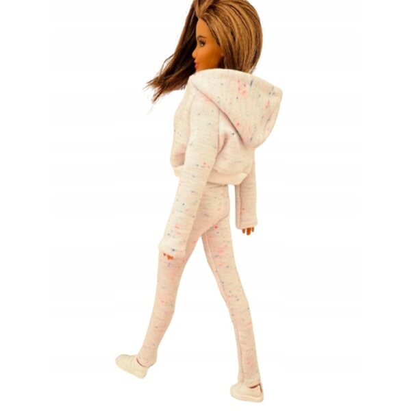 Kleidungsset für 30-cm-Puppen aus zertifiziertem und sicherem Stretchstoff