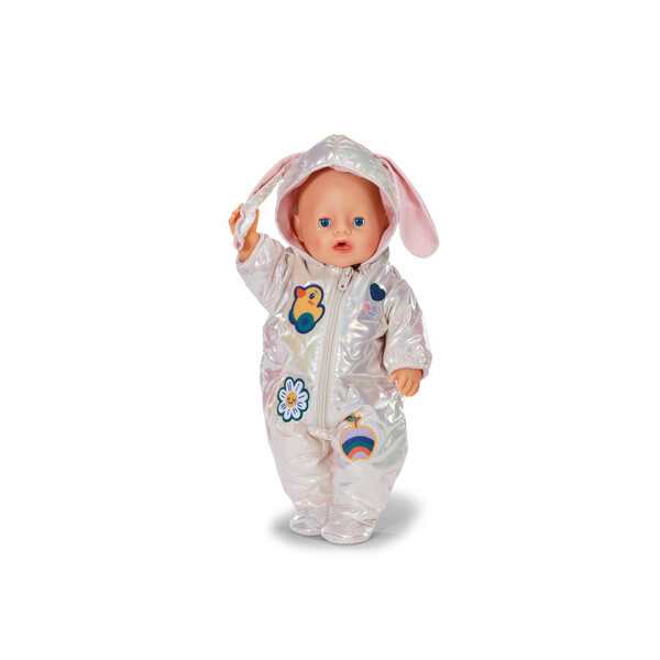 Kombinezon zimowy kremowy Baby Born per bambole 43 cm, caldo e stiloso