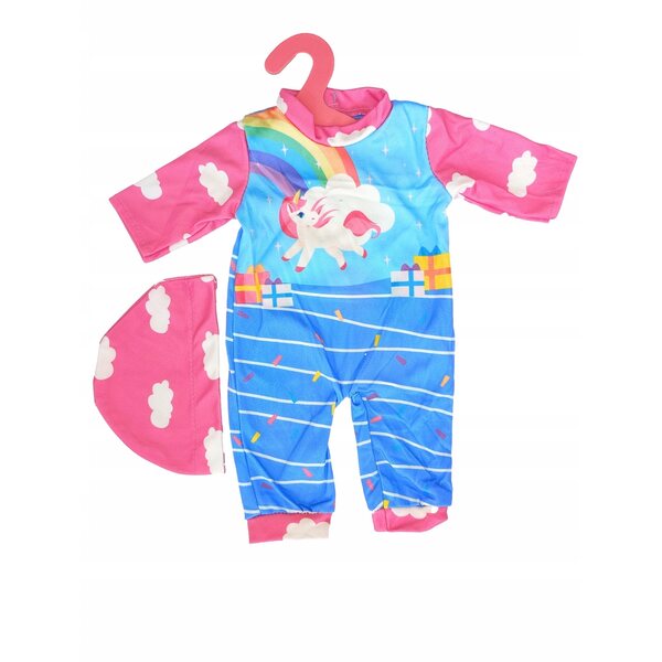 Komplettes Kleidungsset für 35–45 cm große Puppen mit farbenfroher Kleidung und Accessoires