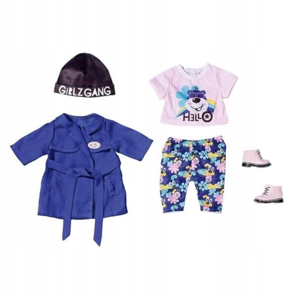 BABY Born Kleidungsset für kalte Tage für eine 43 cm große Puppe – Winteroutfit