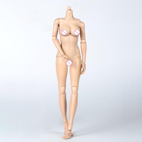 Figura azione 1:6 donna nuda 27 cm con 28 snodi e mani intercambiabili