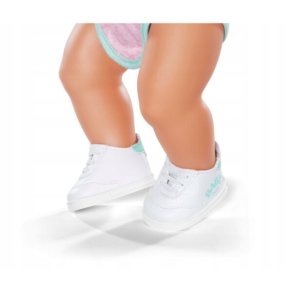 BABY born Trampki 43 cm für Puppen, 2 Paar in den Farben Türkis und Rosa