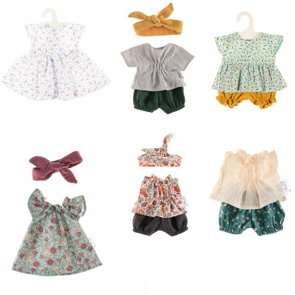 Kleidung für 38-cm-Puppen – farbenfrohe Kleidung und exklusive Accessoires