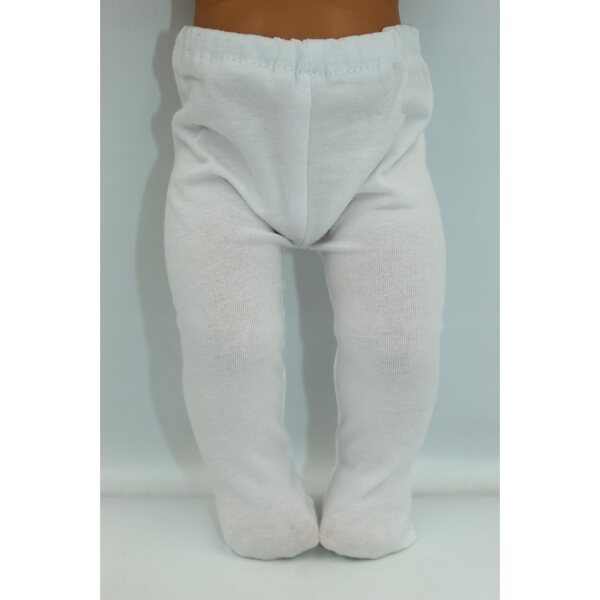 Calze per bambola da 32-34 cm in tessuto con elastico in vita