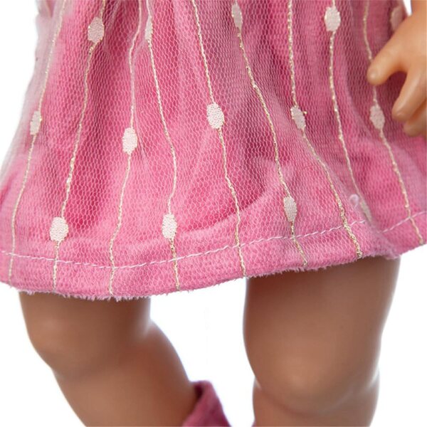 Vêtements d'hiver pour poupées odulu de 18 pouces : ensemble 3 pièces en peluche et accessoires