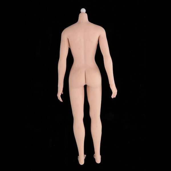 Flexible weibliche Figur im Maßstab 1:6 mit Stahlskelett und PVC-Haut