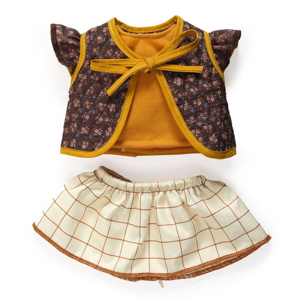 Djeco 4-teiliges Kleidungsset für Lovely Pomea 32 cm Puppen