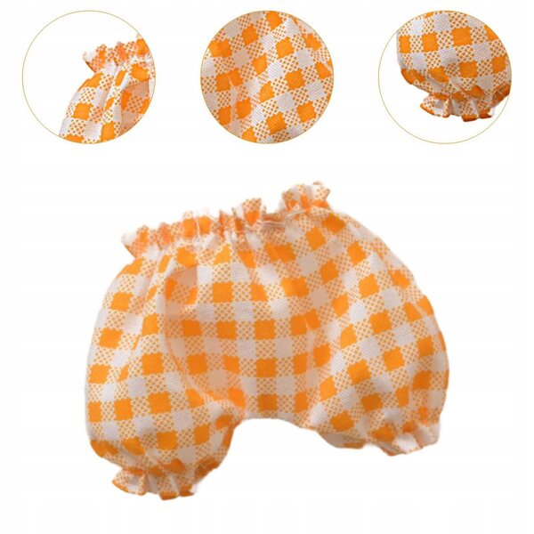 Pantaloncini multicolori per bambole da 17 cm, peluche, vestiti rimovibili