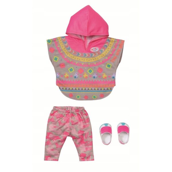 Baby Born Deluxe Ponczo und Hose mit Schuhen für 43 cm große Puppen